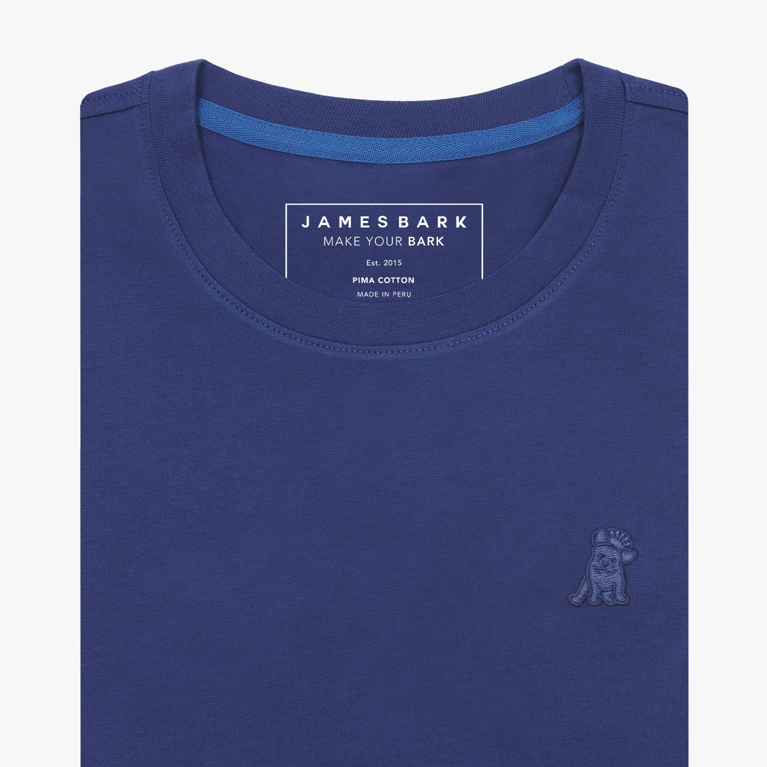 Men's Crew Neck Jersey T-Shirt - JAMES BARK