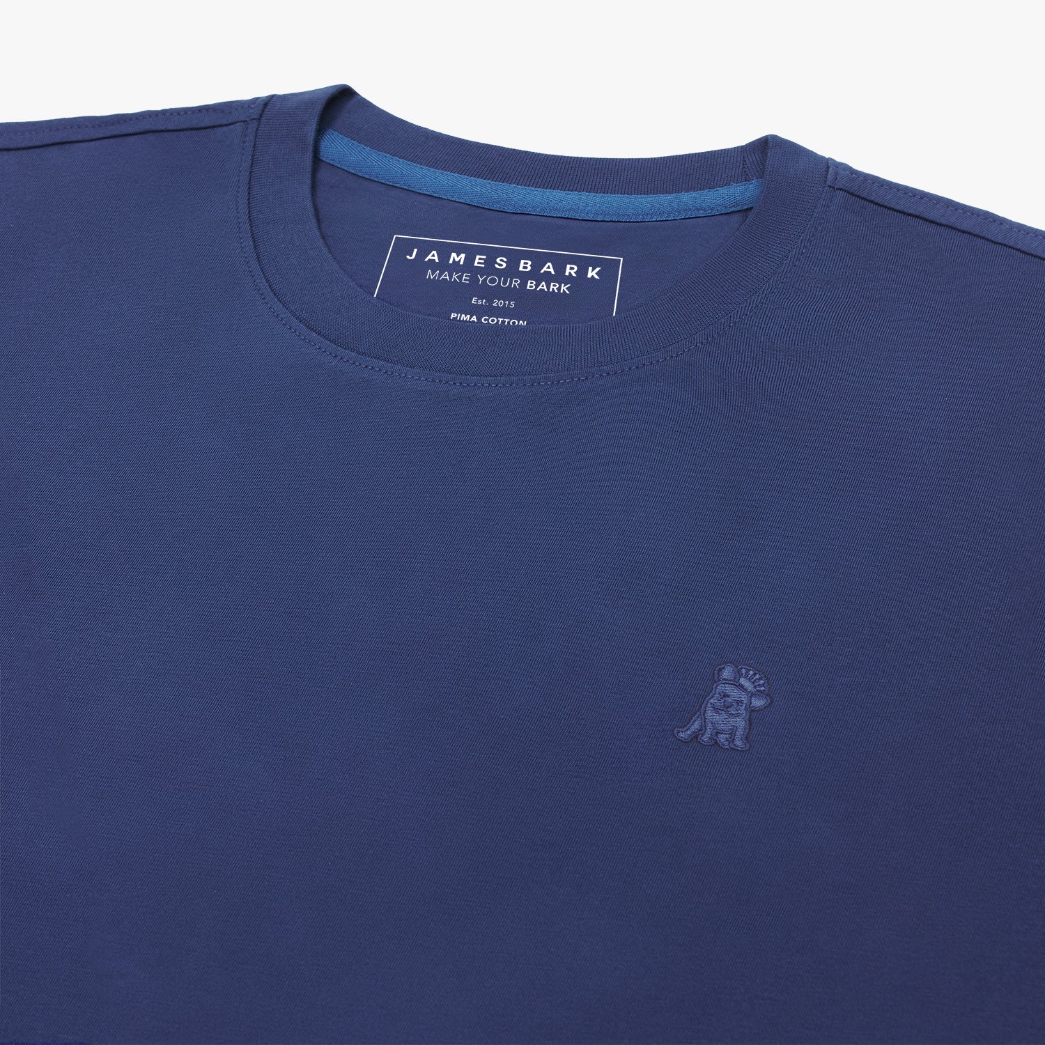 Men's Crew Neck Jersey T-Shirt - JAMES BARK
