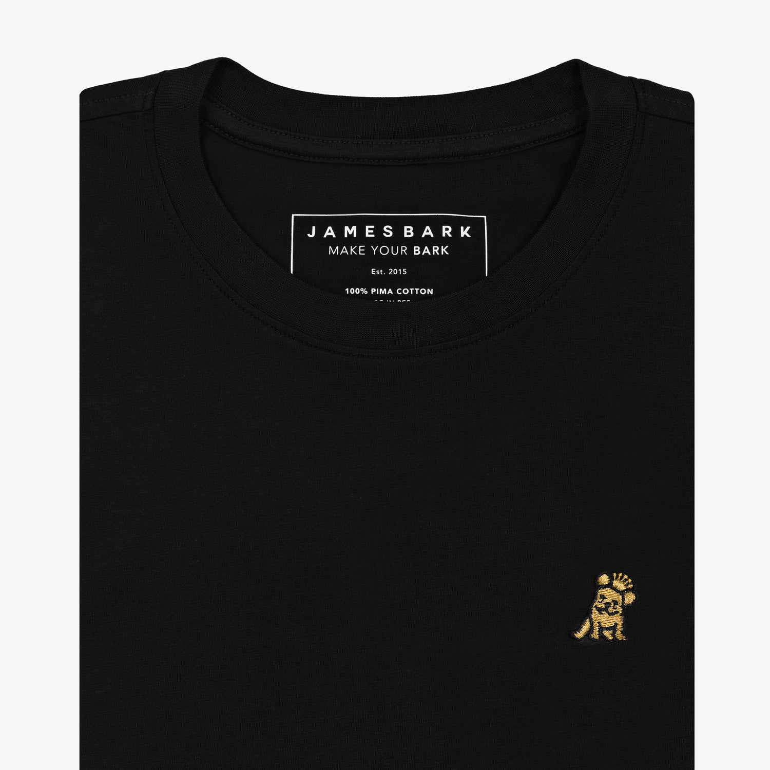 Men's Crew Neck Jersey T-Shirt - JAMES BARK