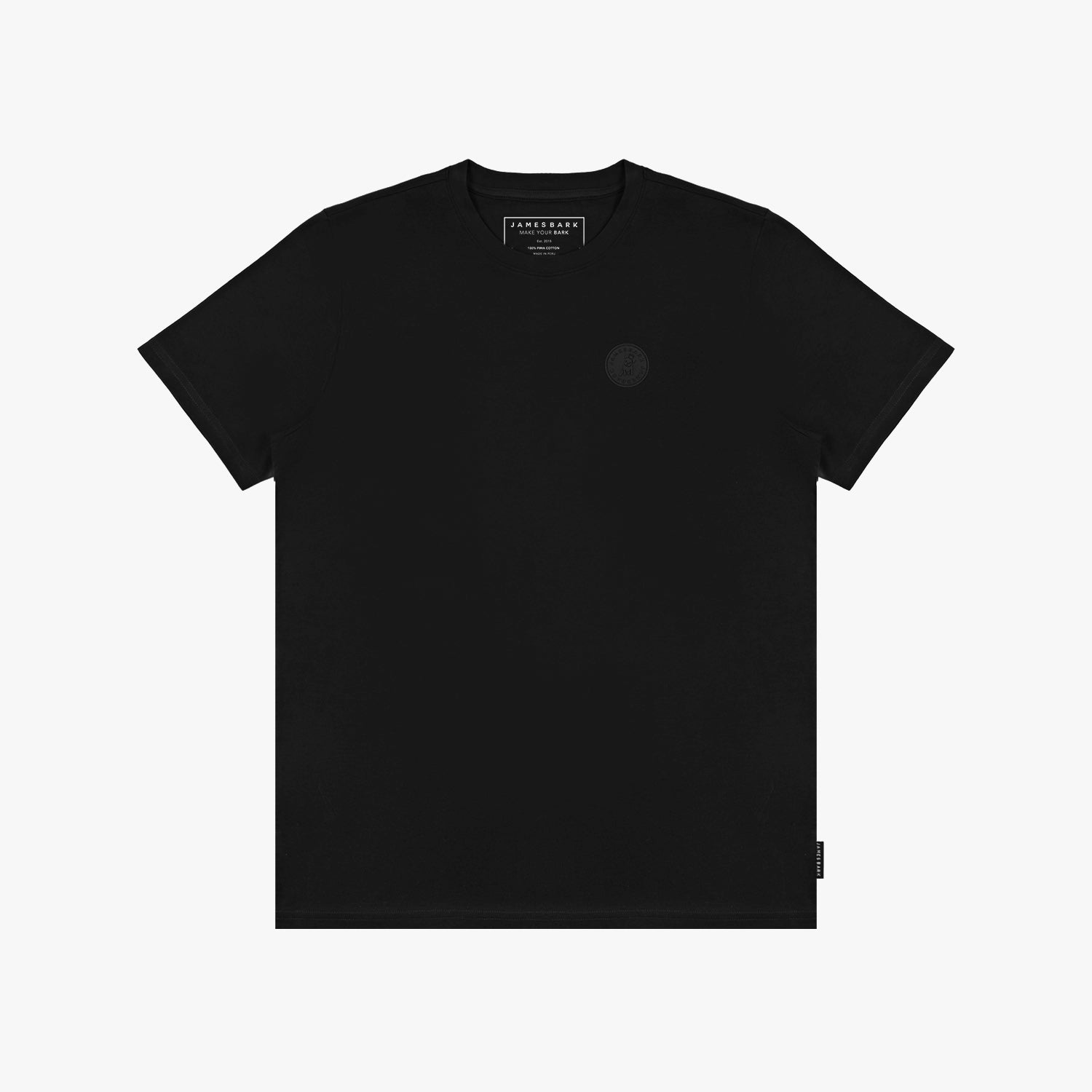 Men's Crew Neck Jersey T-Shirt - JAMES BARK