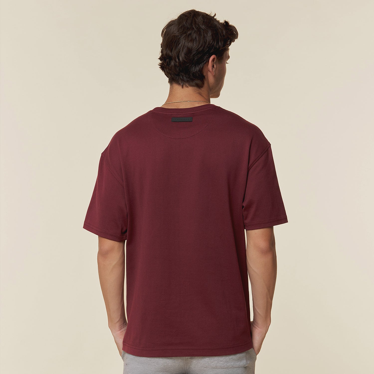 Men's Relaxed Fit Jersey Tee - JAMES BARK