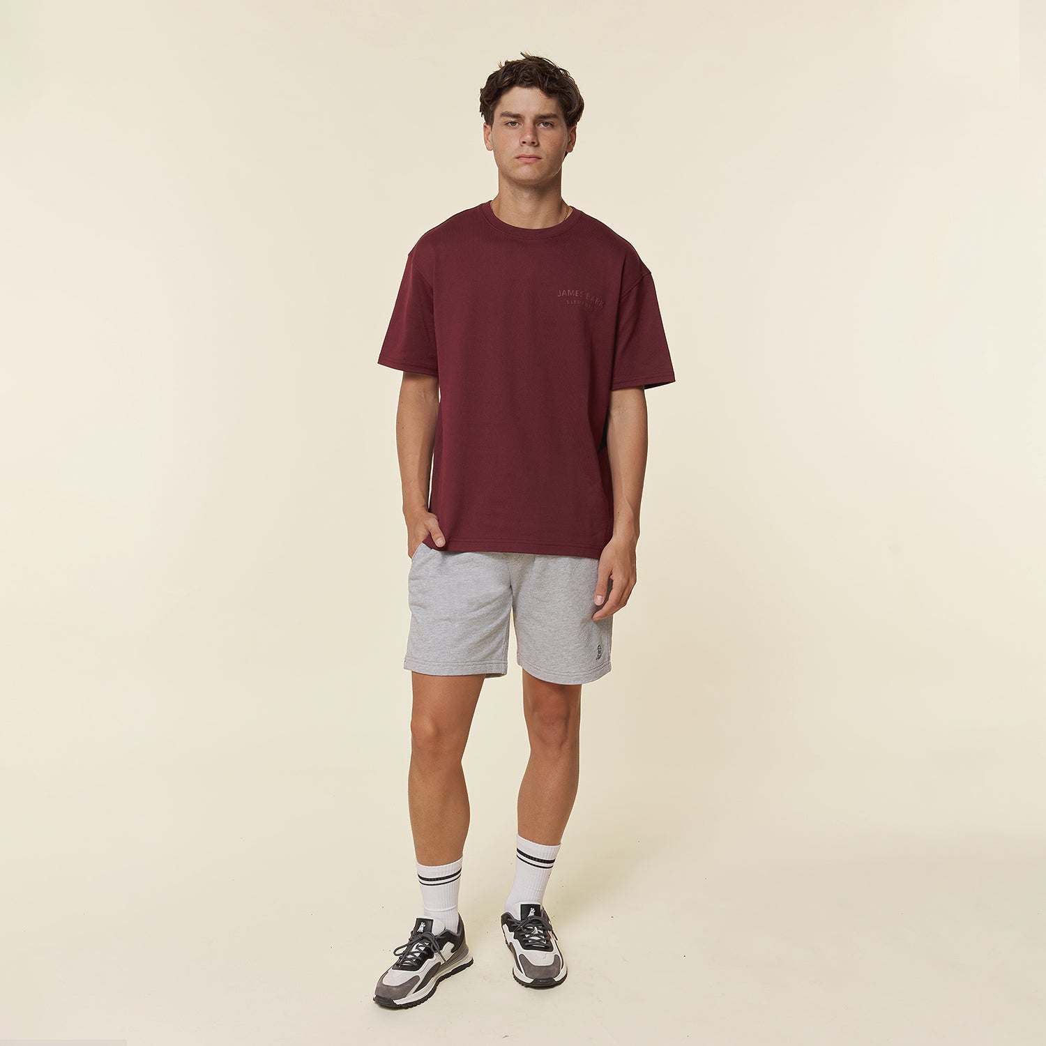Men's Relaxed Fit Jersey Tee - JAMES BARK