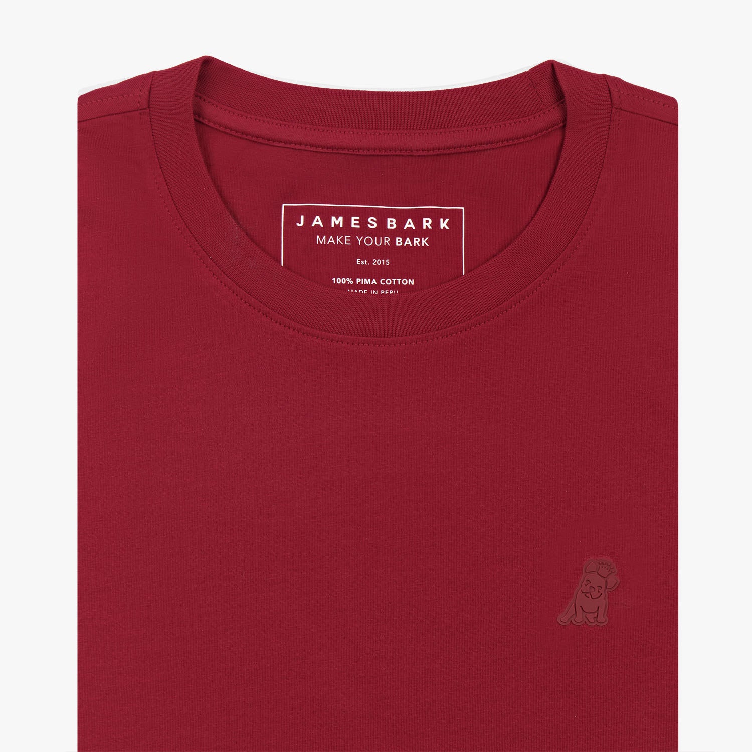 Men's Crew Neck Jersey T-Shirt - JAMES BARK
