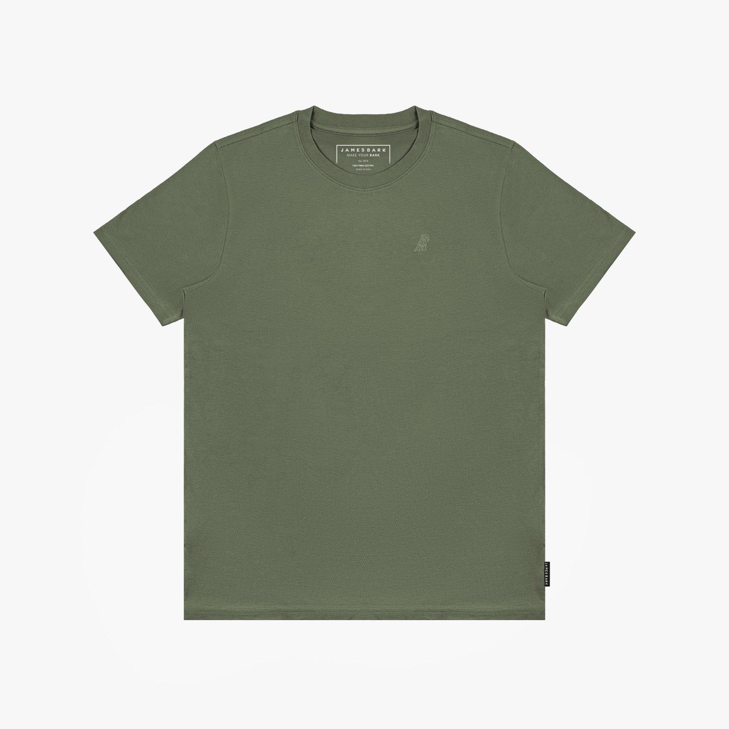 Men's Crew Neck Jersey T-Shirt - JAMES BARK