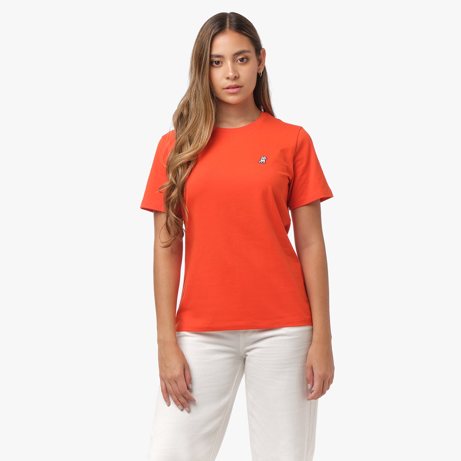 Women's Crew Neck Jersey T-Shirt - JAMES BARK