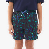 Kid's Abstract Swim Trunks - JAMES BARK