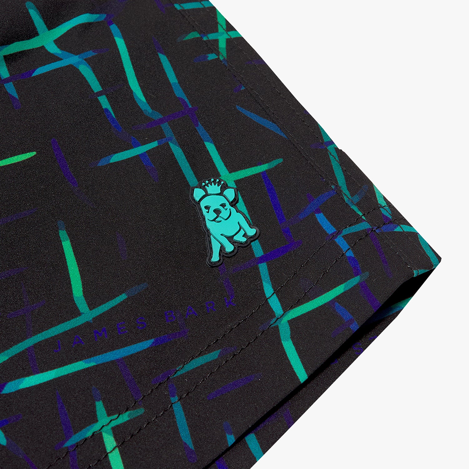 Kid's Abstract Swim Trunks - JAMES BARK