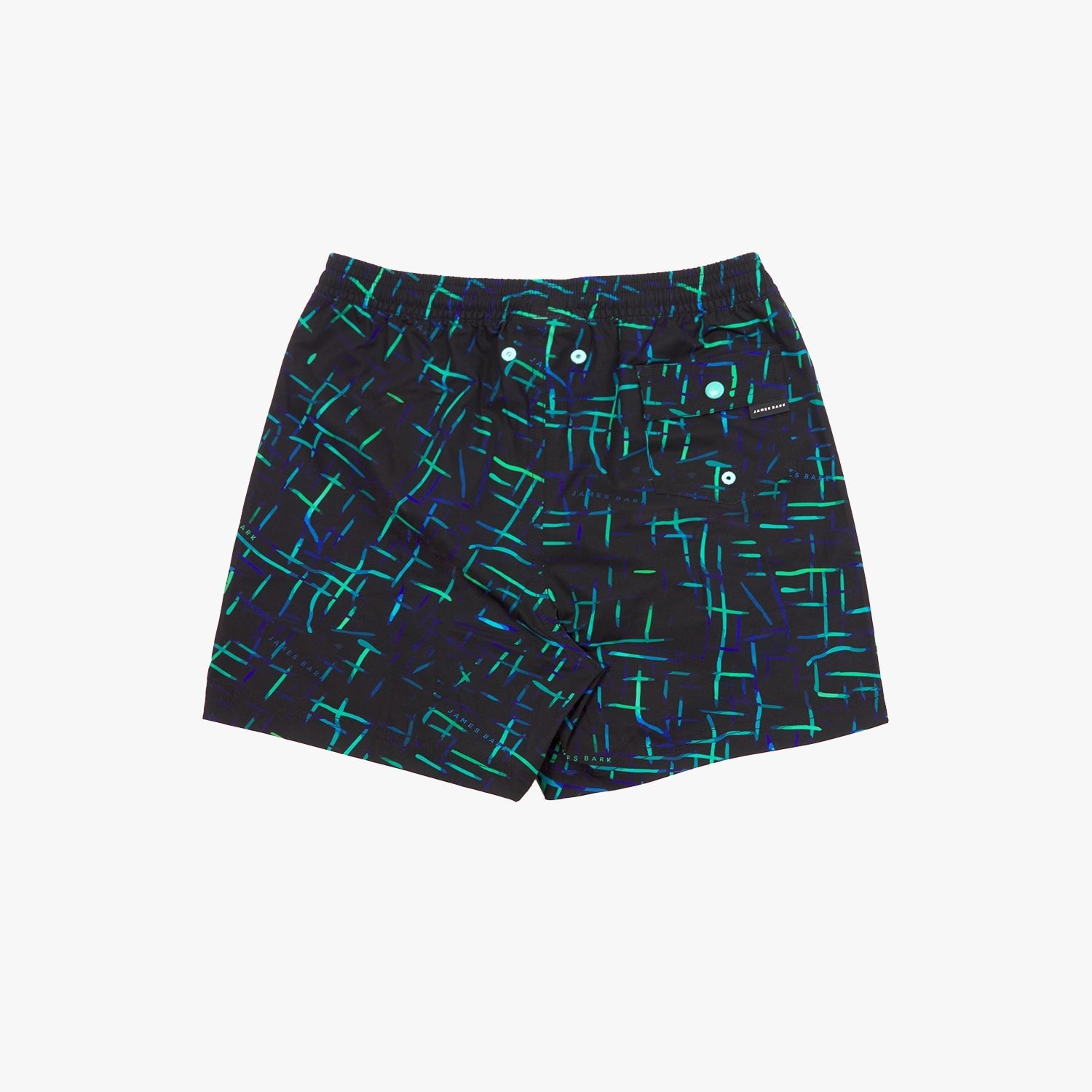 Kid's Abstract Swim Trunks - JAMES BARK