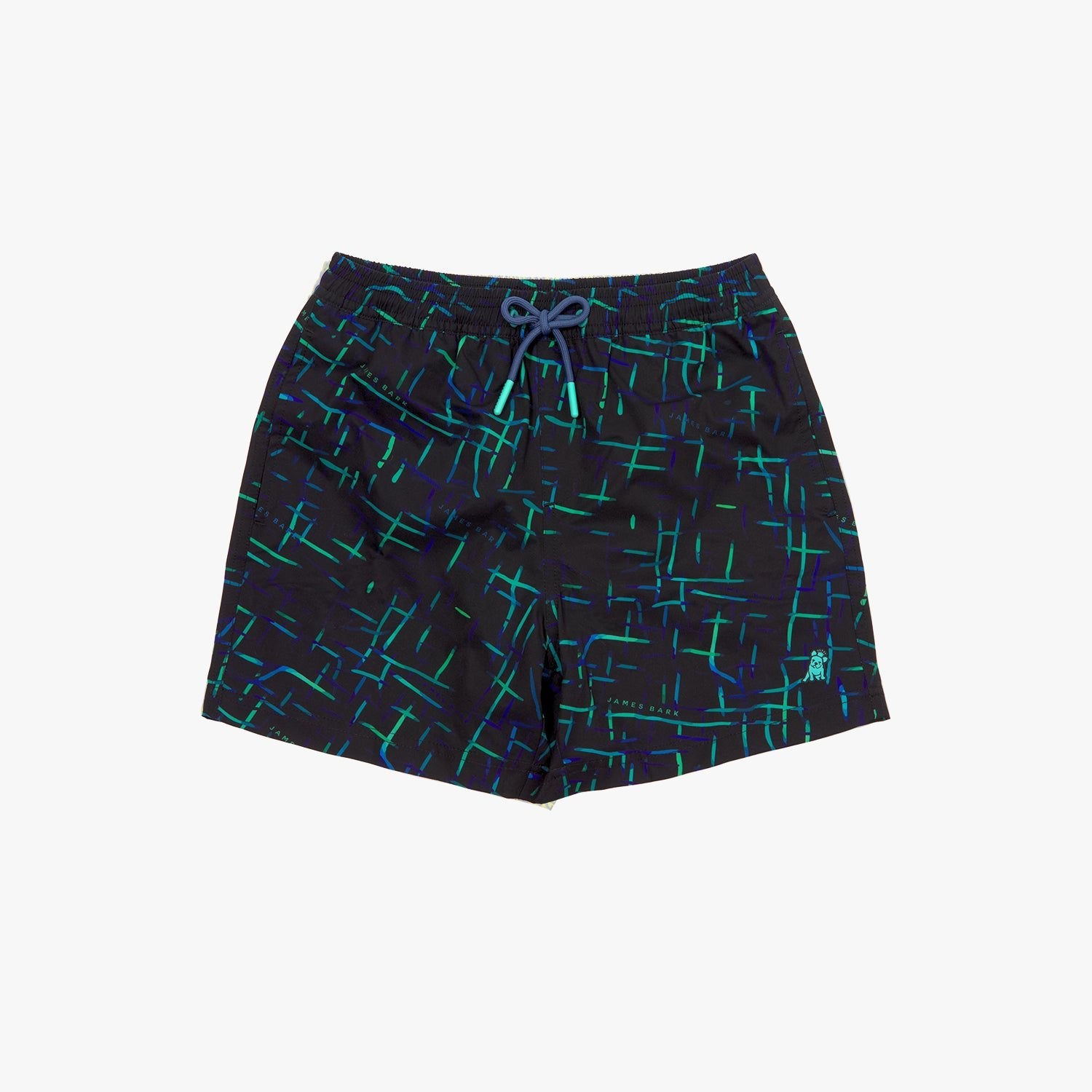 Kid's Abstract Swim Trunks - JAMES BARK