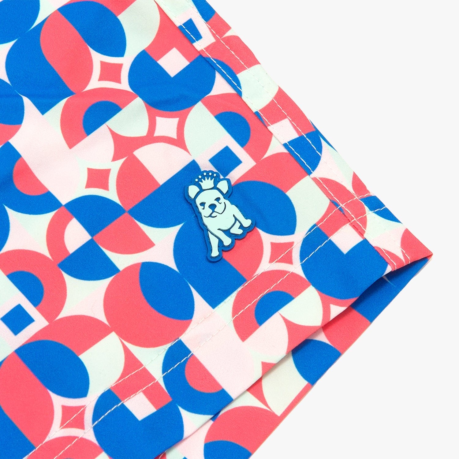 Kid's Geometric Print Swim Trunks - JAMES BARK
