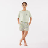 Kid's Pixels Swim Trunks - JAMES BARK