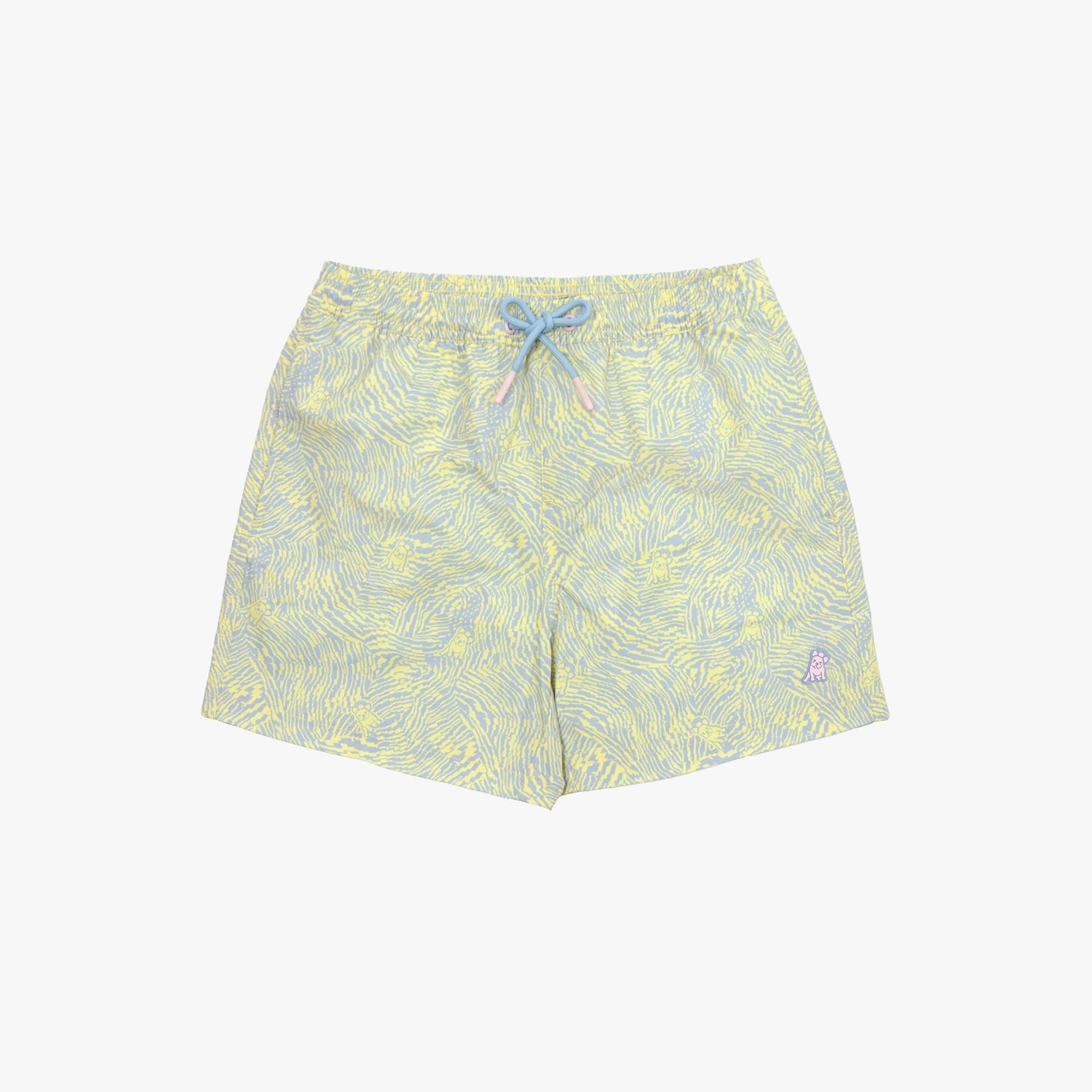 Kid's Pixels Swim Trunks - JAMES BARK