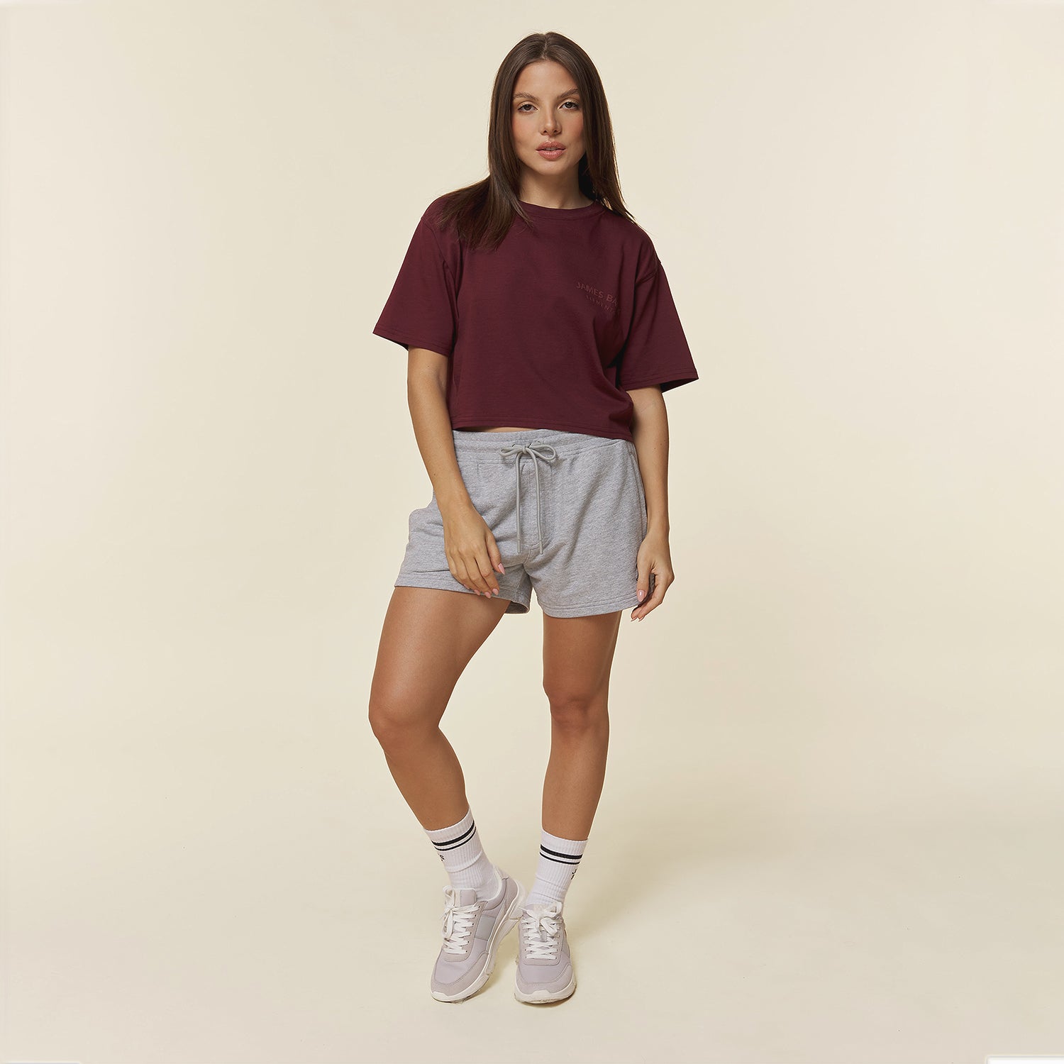 Women's Relaxed Fit Crop Top - JAMES BARK