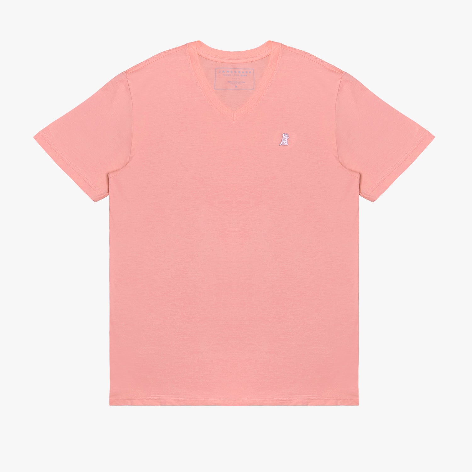 Men's V - Neck Jersey T-Shirt - JAMES BARK