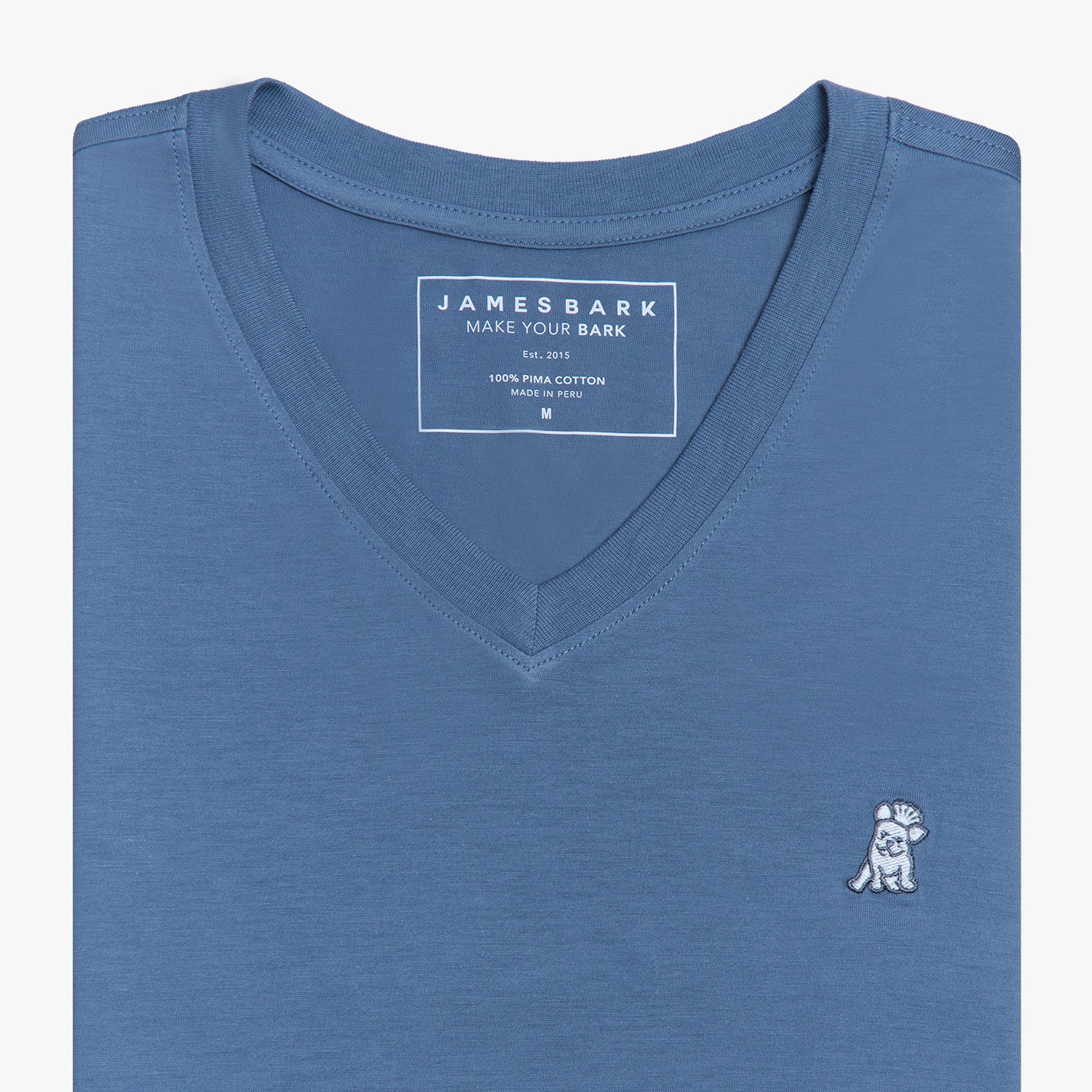 Men's V - Neck Jersey T-Shirt - JAMES BARK
