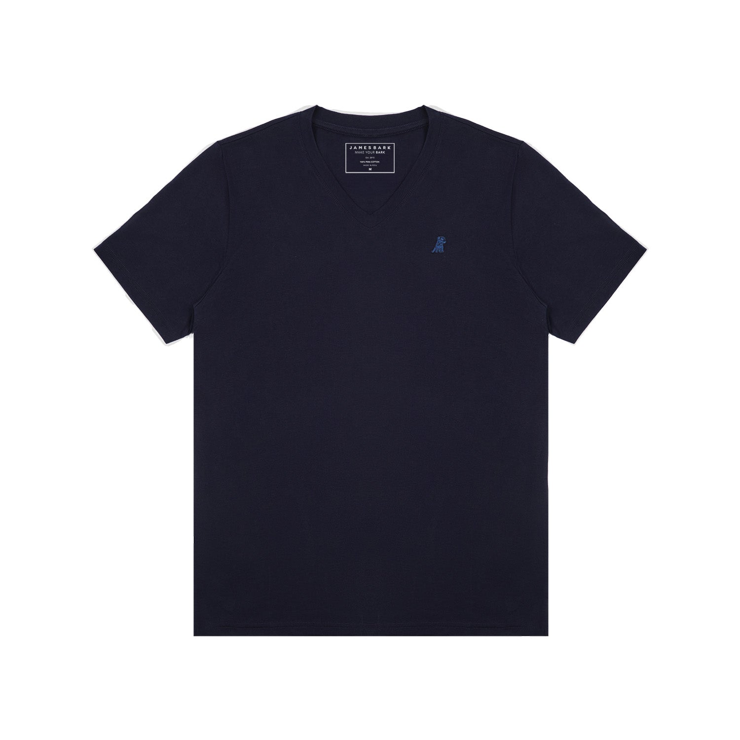 Men's V - Neck Jersey T-Shirt - JAMES BARK