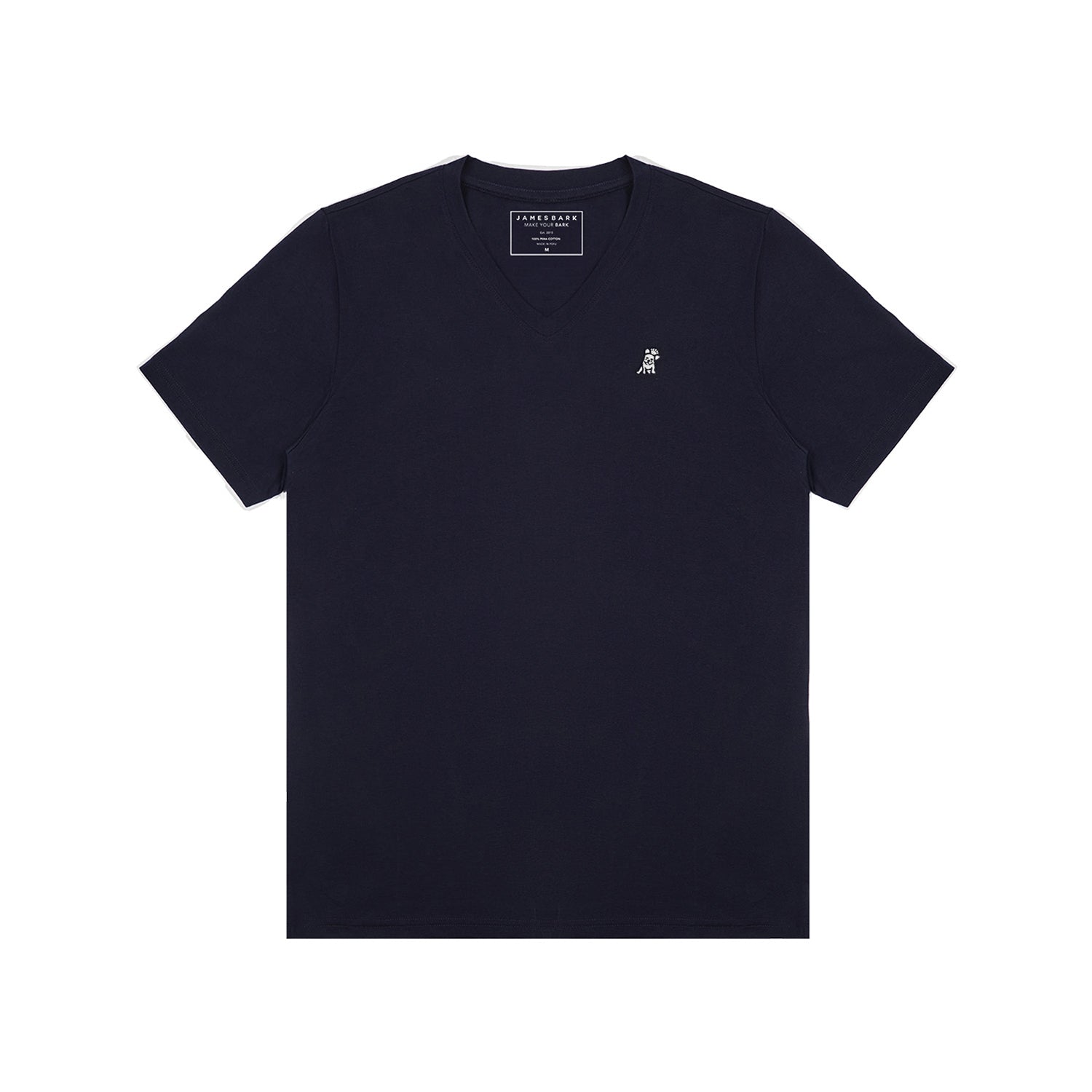 Men's V - Neck Jersey T-Shirt - JAMES BARK
