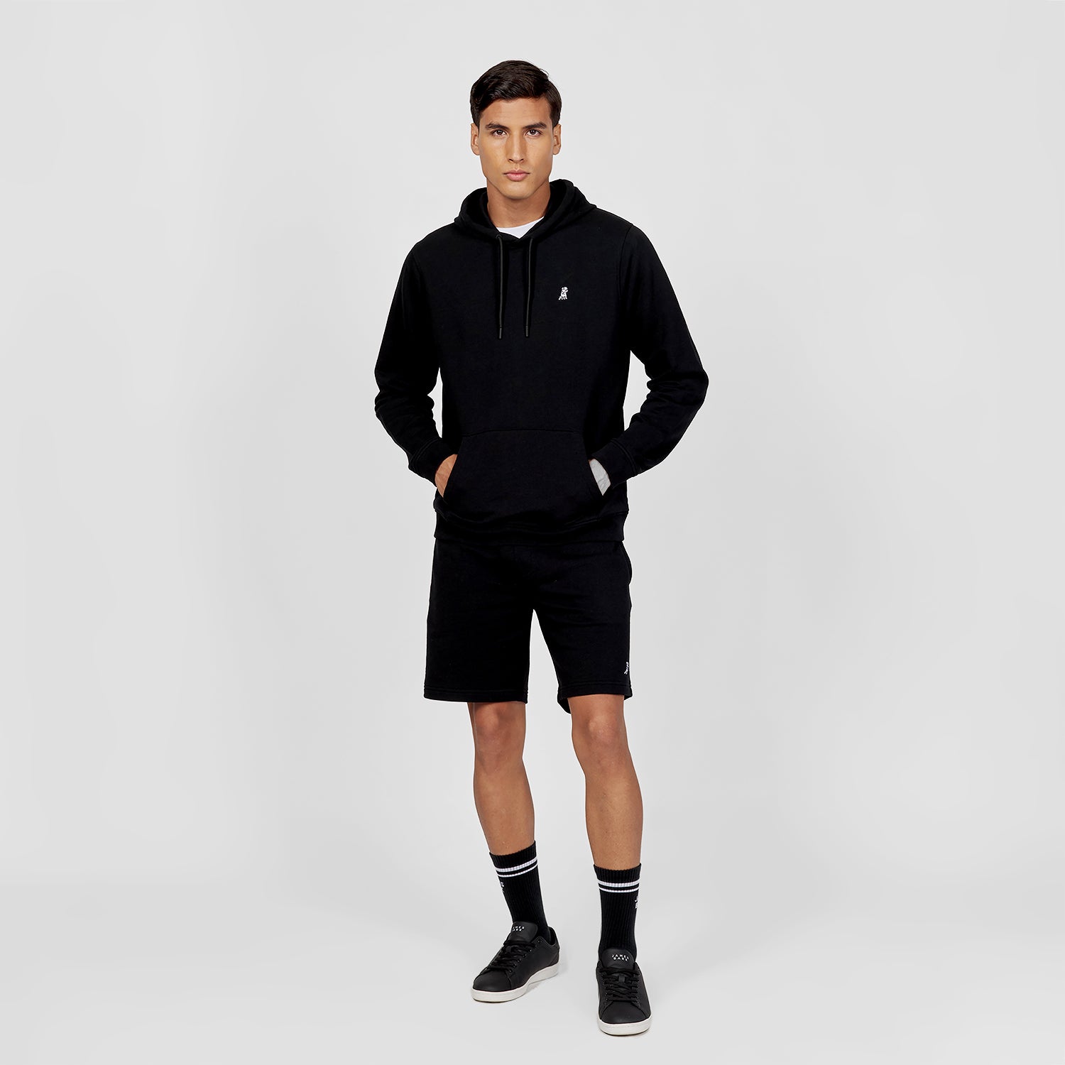 Men's French Terry Hoodie - JAMES BARK