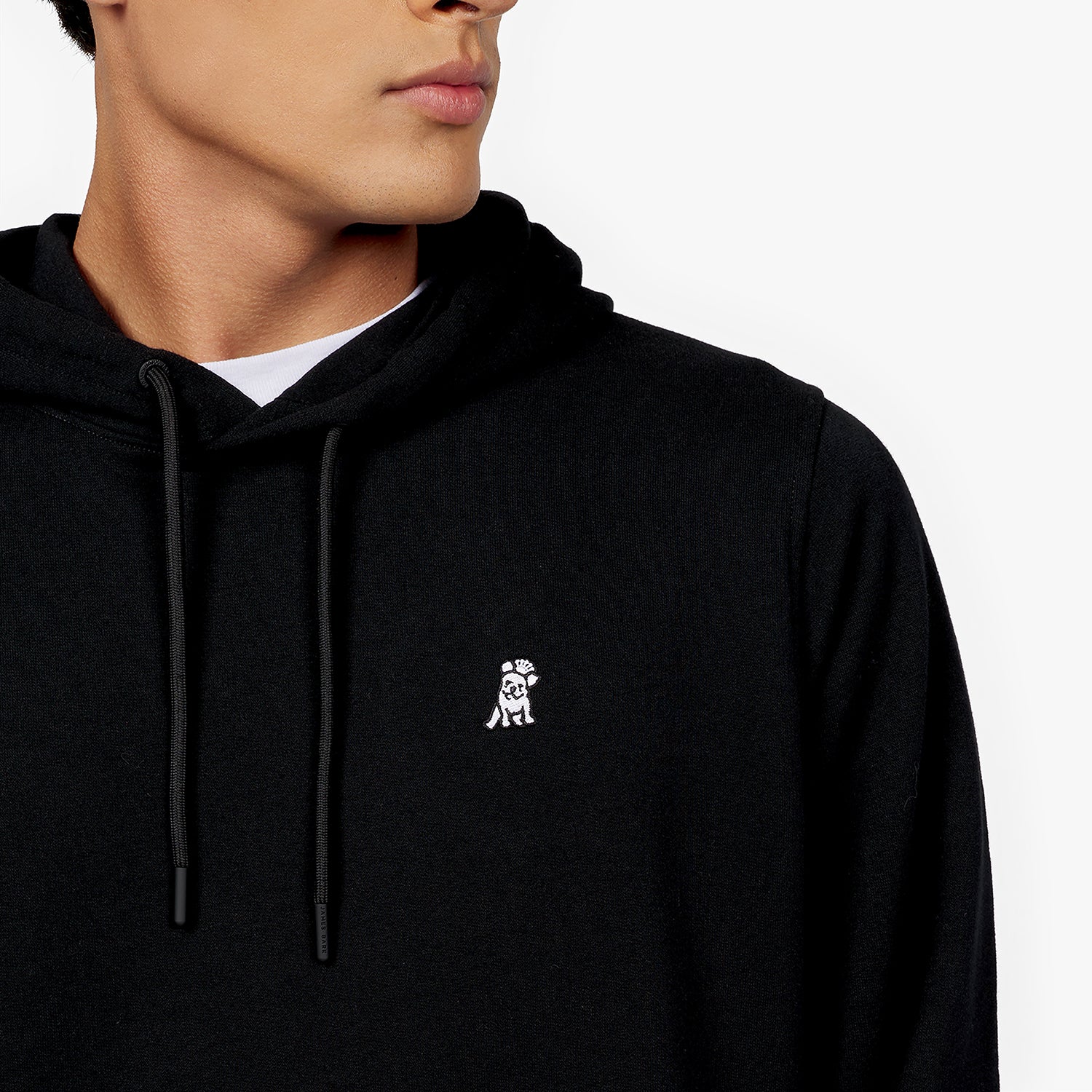 Men's French Terry Hoodie - JAMES BARK