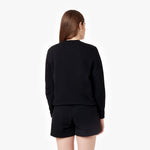 Women's French Terry Crew Neck Sweatshirt - JAMES BARK