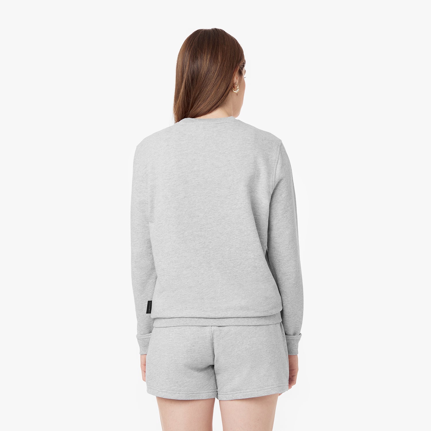 Women's French Terry Crew Neck Sweatshirt - JAMES BARK