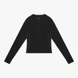 Women's Crew Neck Rashguard - JAMES BARK