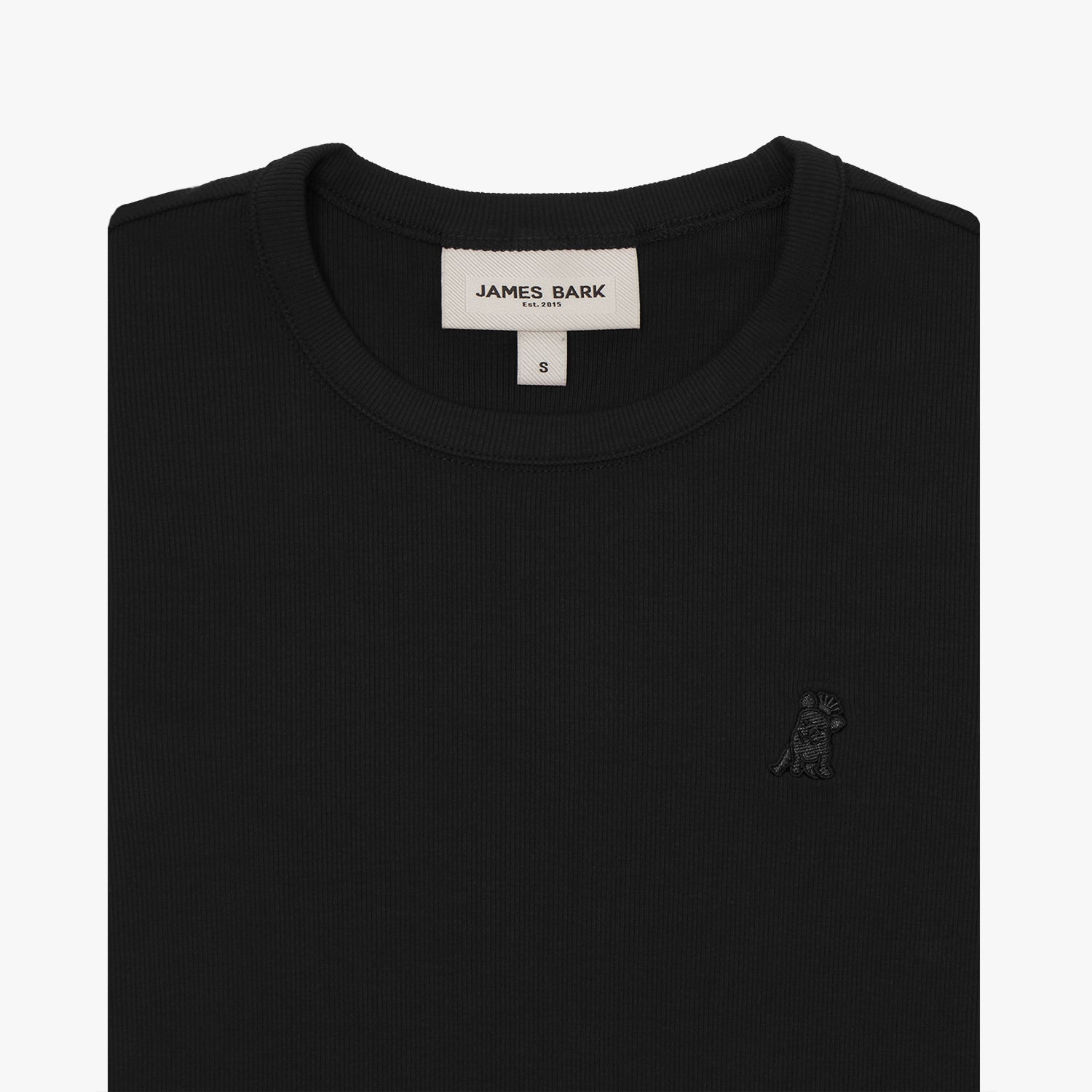 Women's Ribbed T-Shirt - JAMES BARK