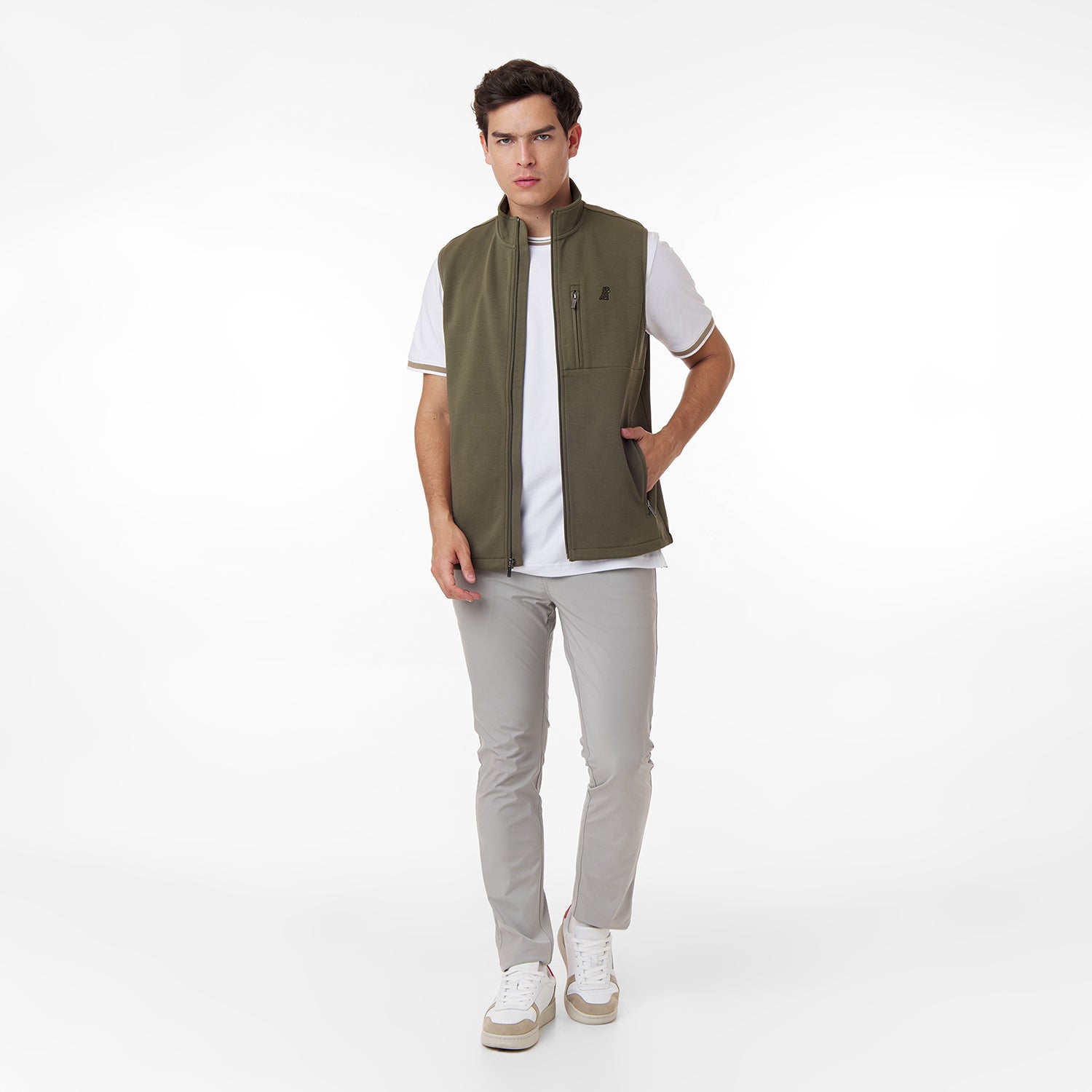 Men's Privé Society Vest - JAMES BARK