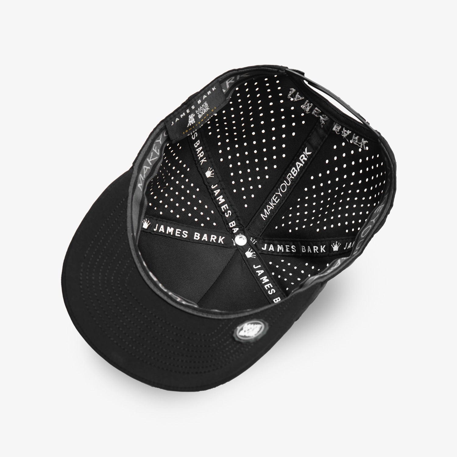 Aronelife Recycled Cap in Black - JAMES BARK