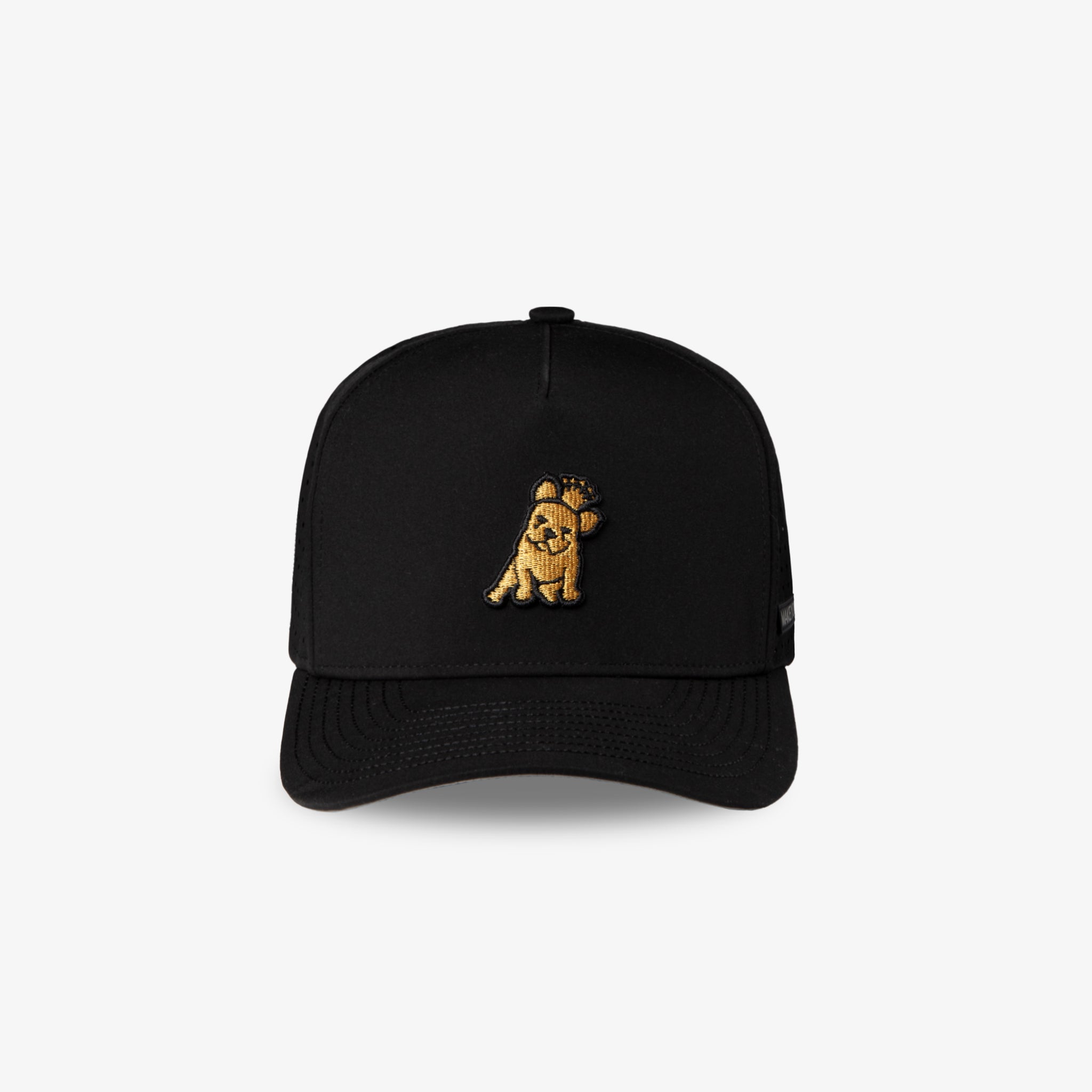 James Bark Black Recycled Cap - Gold Bark - jamesbark-usa