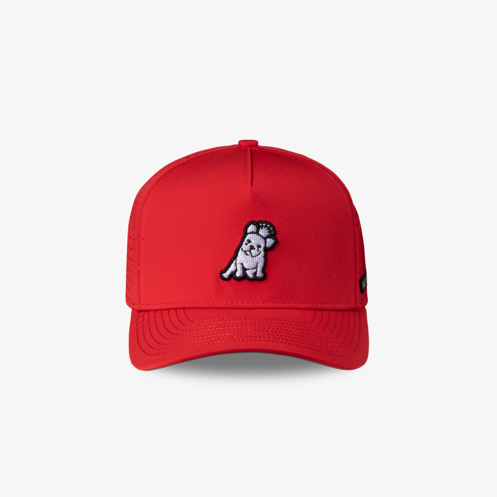 James Bark Red Recycled Cap - jamesbark-usa