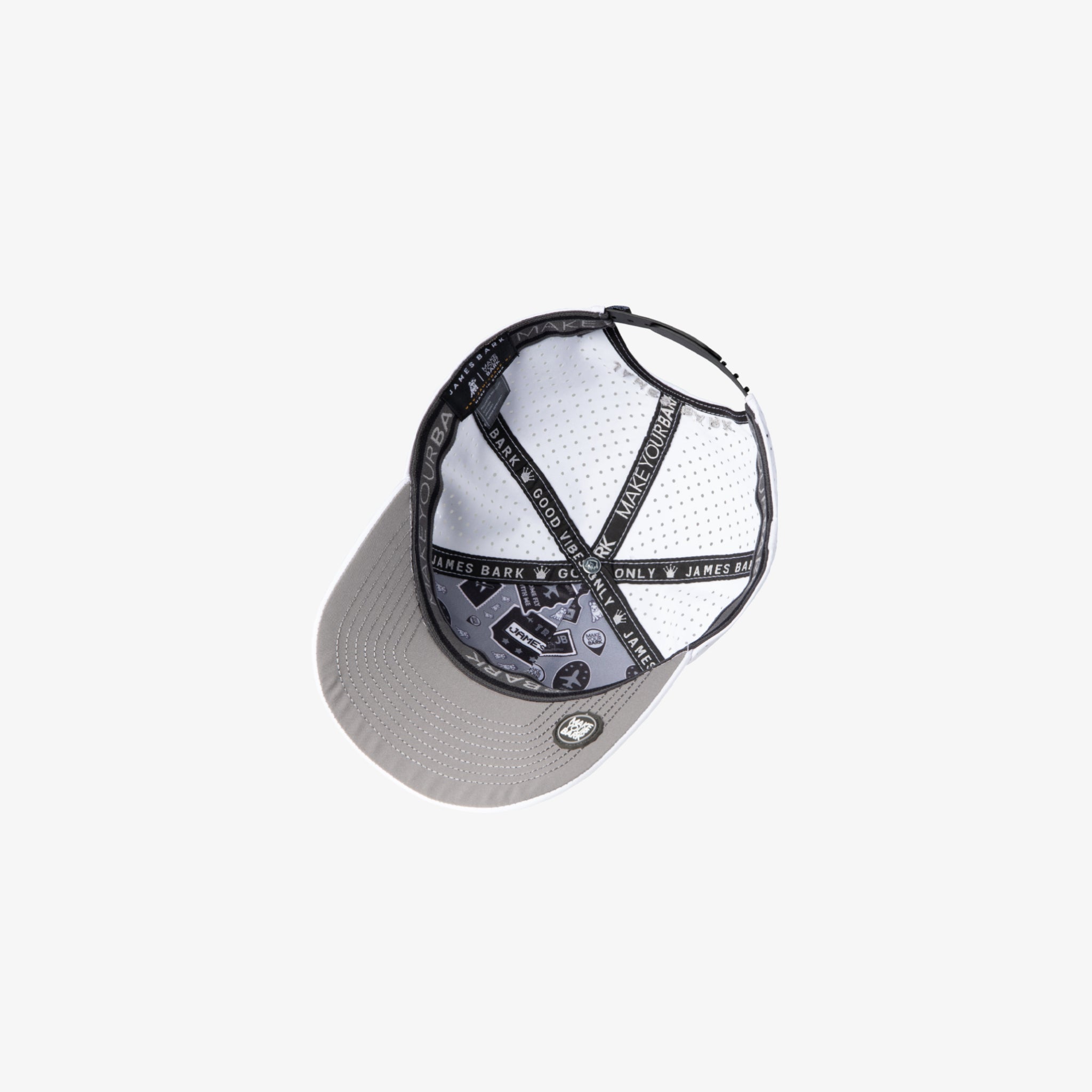 James Bark White Recycled Cap - JAMES BARK