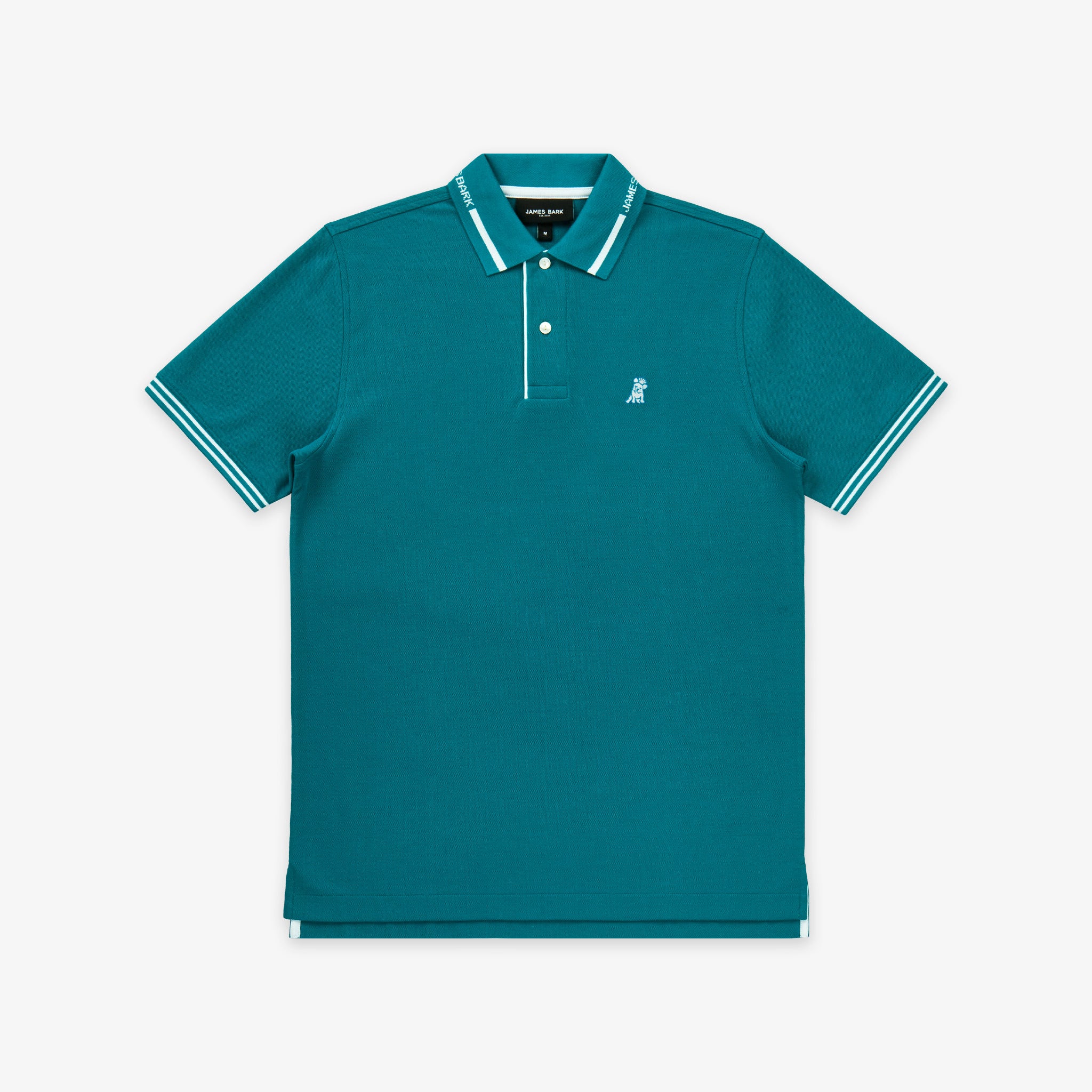 Men's Branded Collar Polo Shirt - JAMES BARK