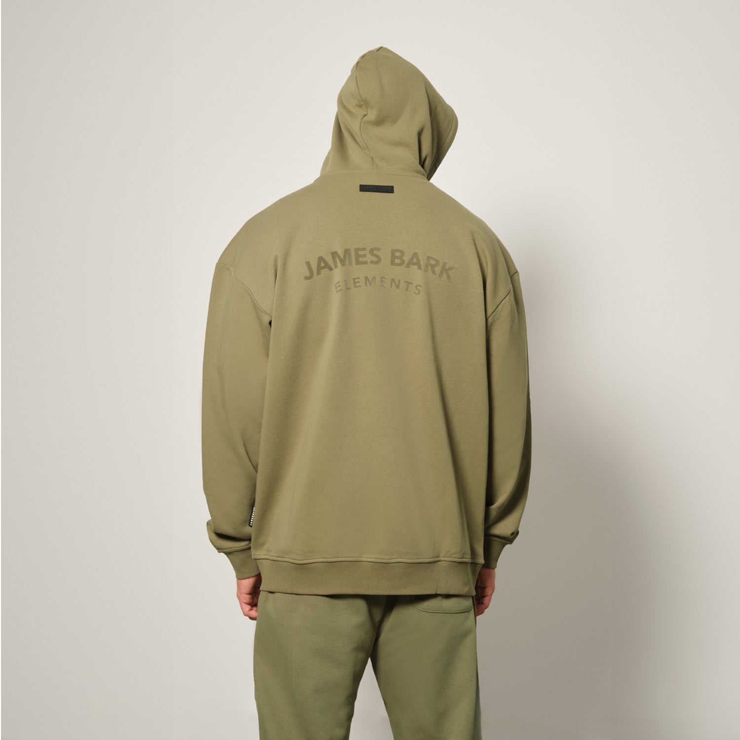 Men's Zipper Hoodie - JAMES BARK