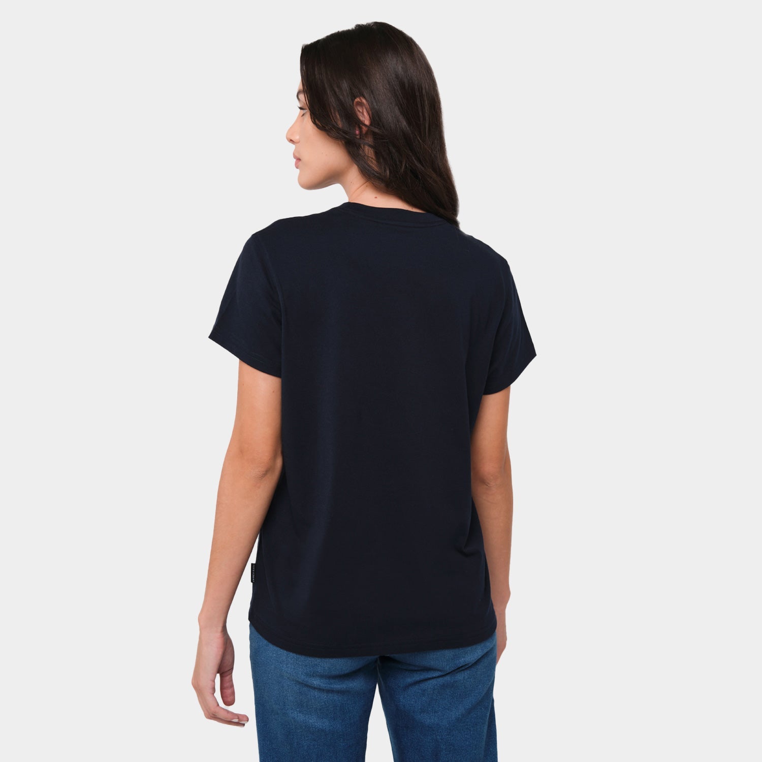 Women's Privé Patch Jersey Tee - JAMES BARK