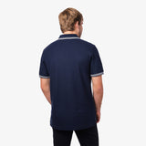 Men's Contrast Placket Polo Shirt
