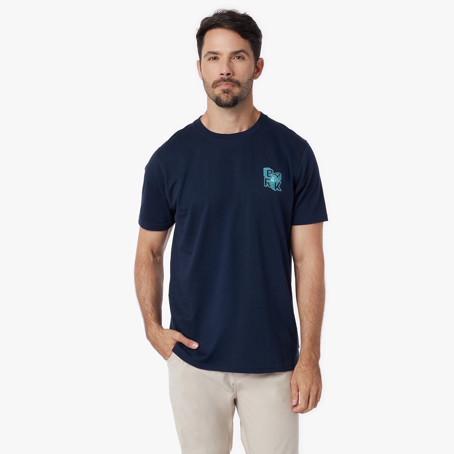 Men's 3D Bark Graphic Tee - JAMES BARK