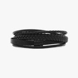 Men's Leather Cords Bracelet-JAMES BARK