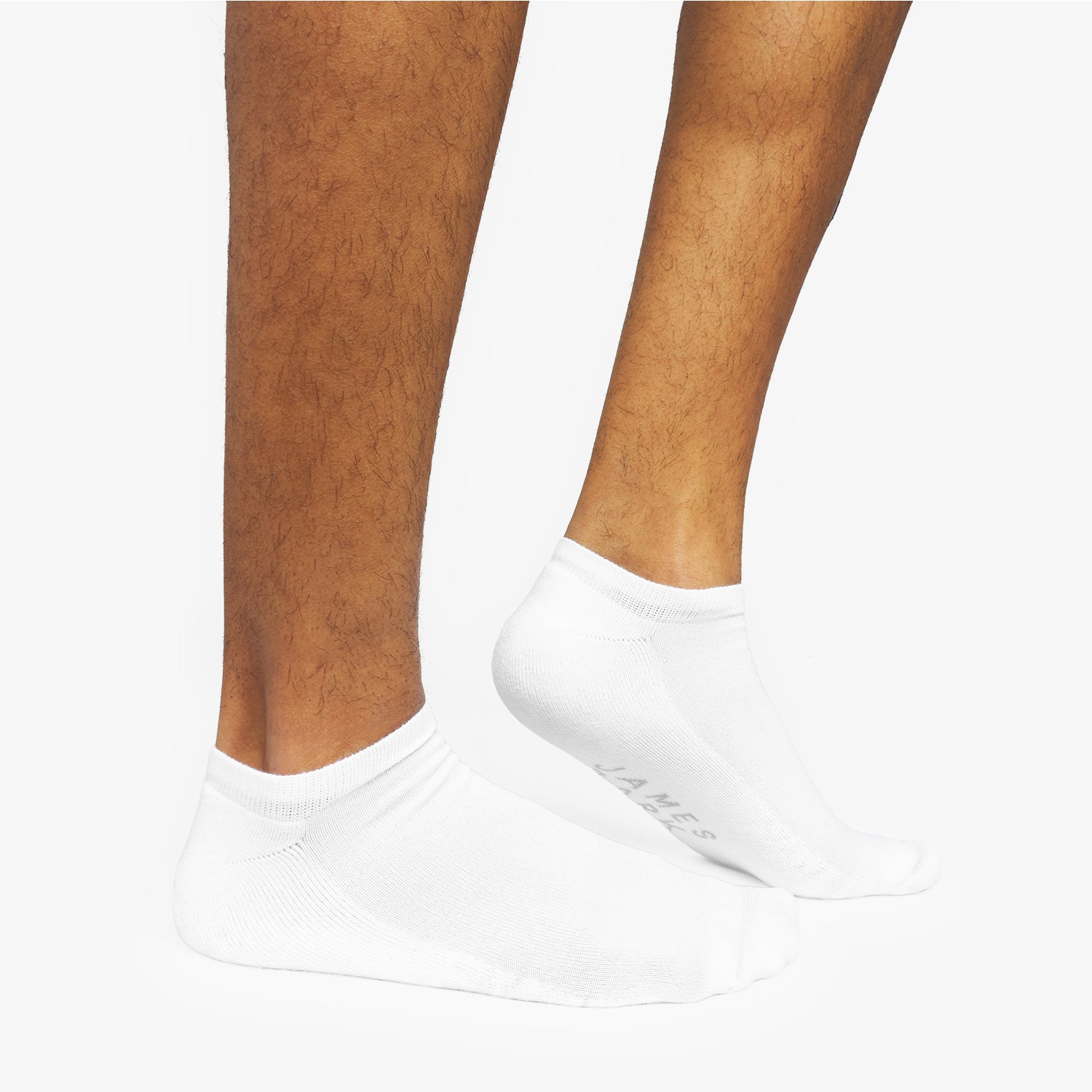 Men's 3 - Pack Athletic Low Socks — BLK/GR/WHT - JAMES BARK