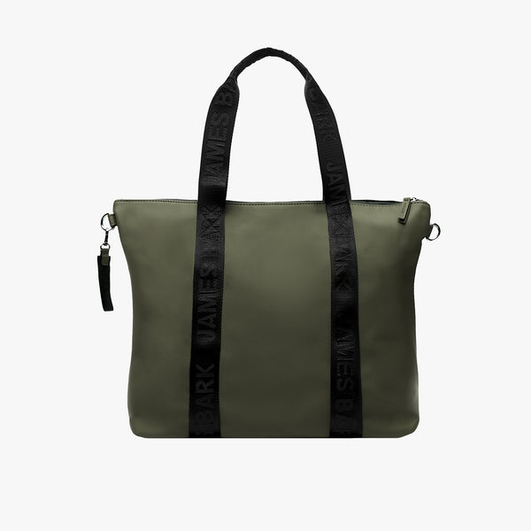 Waterproof Tote Bag — Olive Green | JAMES BARK