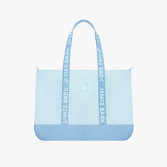 Color Block Tote Bag — Blue - JAMES BARK