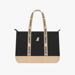 Color Block Tote Bag — Black Beauty - JAMES BARK