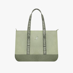Color Block Tote Bag — Olive - JAMES BARK