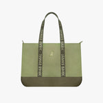 Color Block Tote Bag — Olive - JAMES BARK