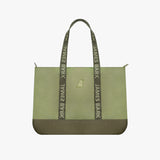 Color Block Tote Bag — Olive - JAMES BARK