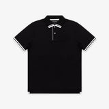 Men's Striped Accents Polo Shirt