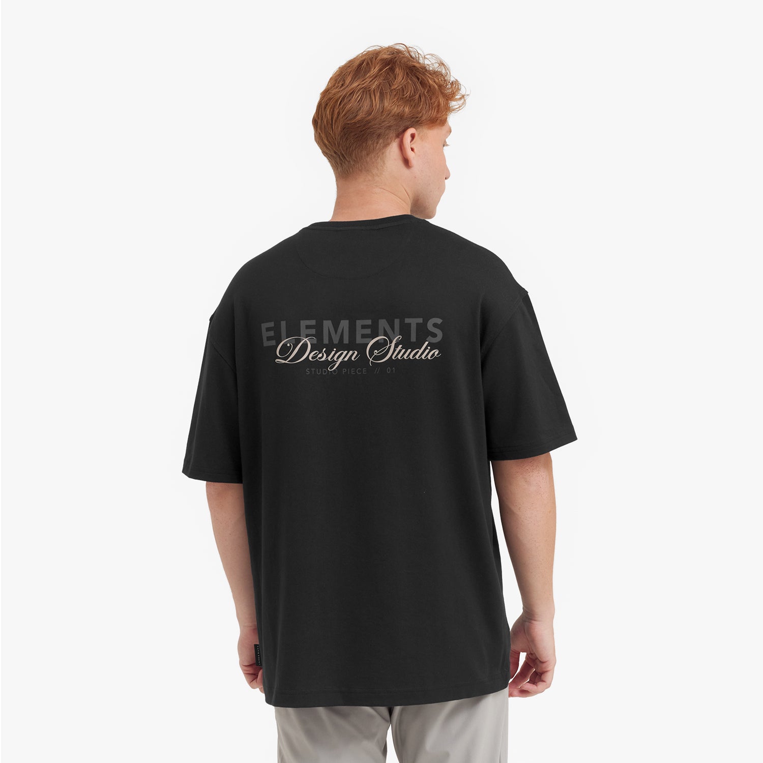 Men's Graphic Relaxed Tee - JAMES BARK