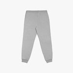 Back view of light gray jogger-style sweatpants with a single back pocket and cuffed ankles. The sweatpants are displayed flat against a plain white background." Let me know if you'd like any changes