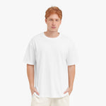 Men's Relaxed Pima Cotton T-Shirt — Brilliant White - JAMES BARK