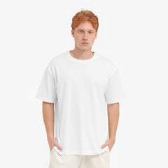 Men's Relaxed Pima Cotton T-Shirt — Brilliant White - JAMES BARK